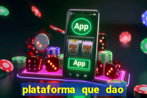 plataforma que dao bonus no cadastro